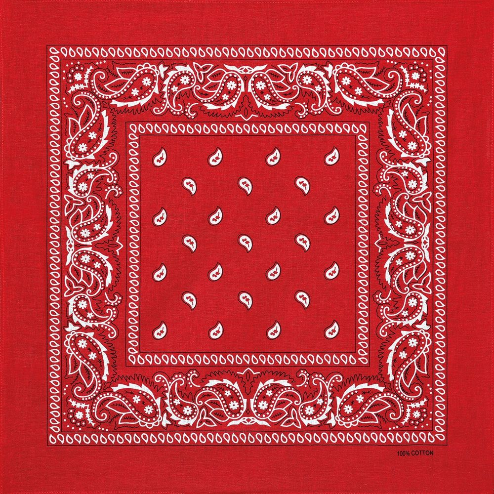 Bedeutung rotes Bandana