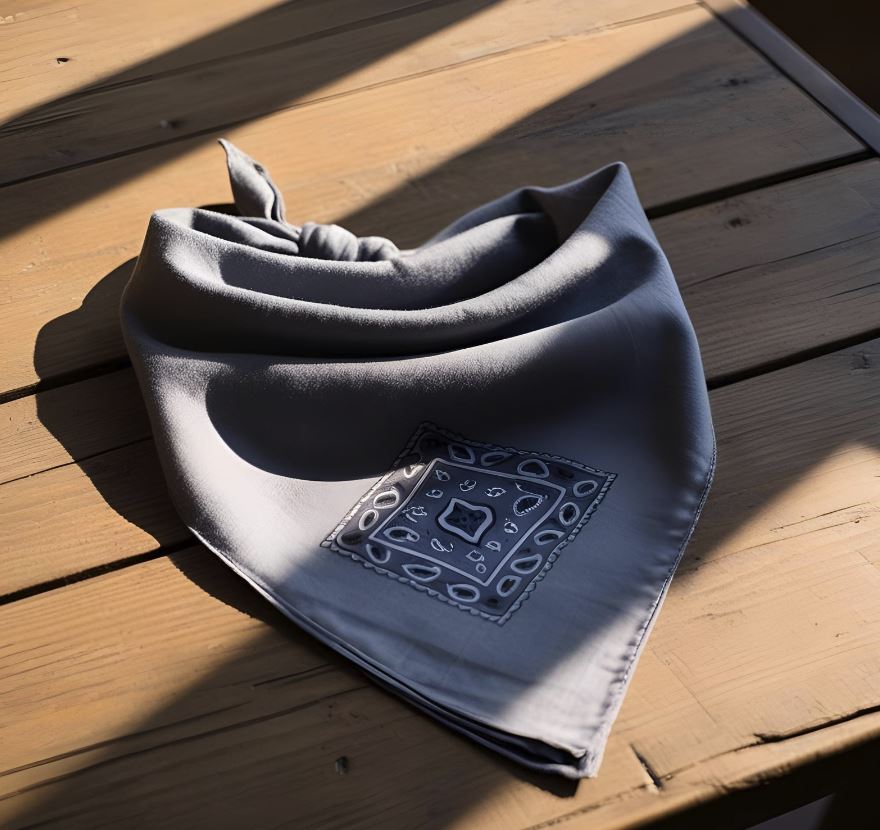 Bedeutung graues Bandana