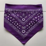 Bedeutung lilafarbenes Bandana