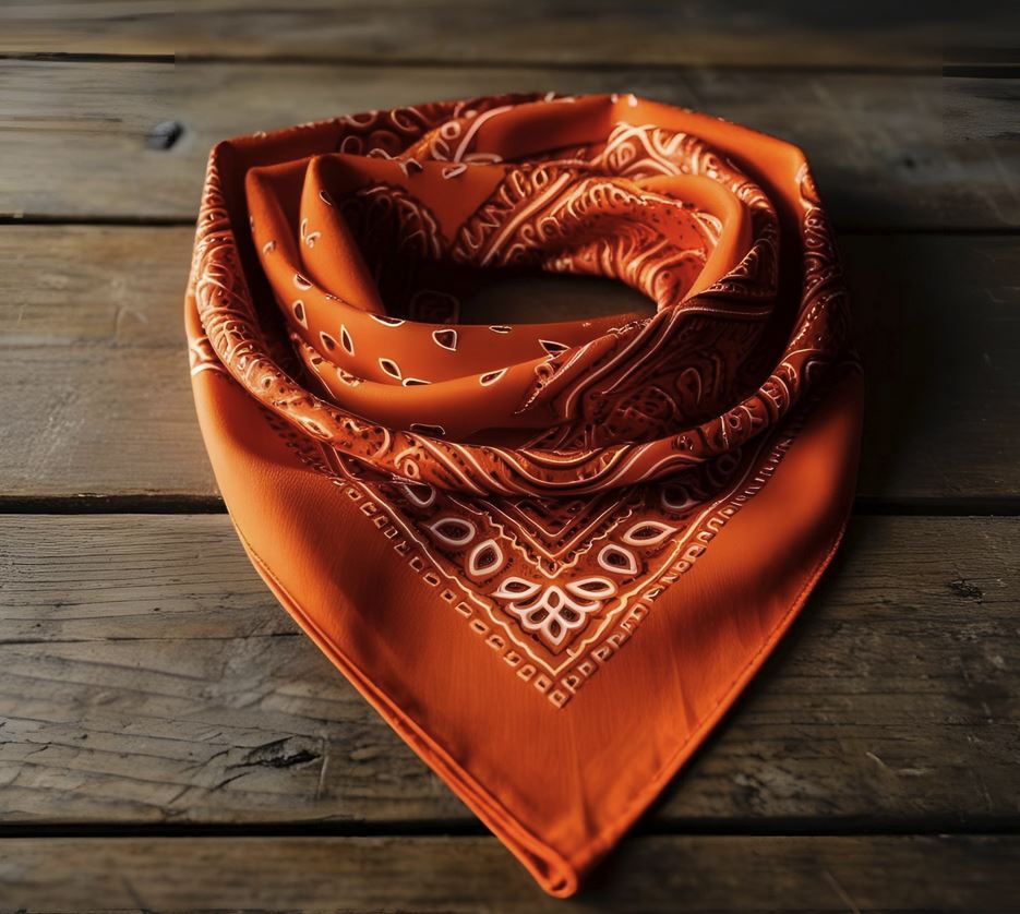 Bedeutung orangenes Bandana