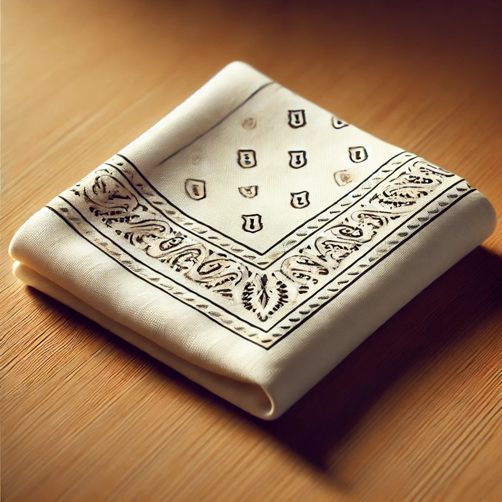 Bedeutung weißes Bandana
